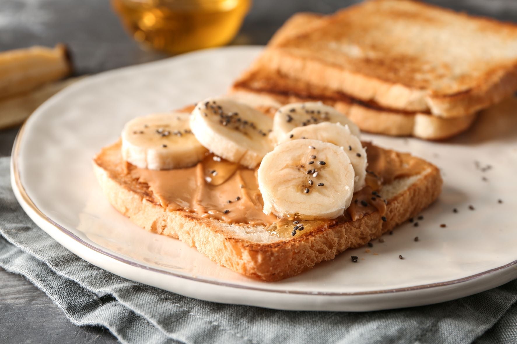 Almond Butter Banana Toast Recipe Herbal Magic Recipe