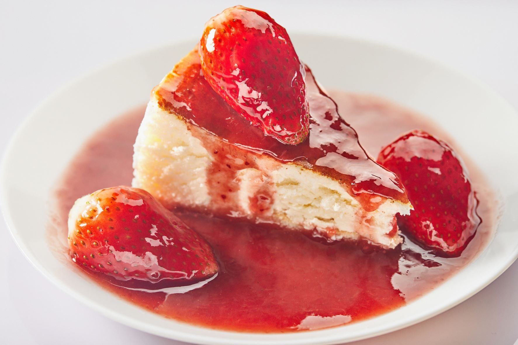 Baked Strawberry Cheesecake | Herbal Magic Recipes