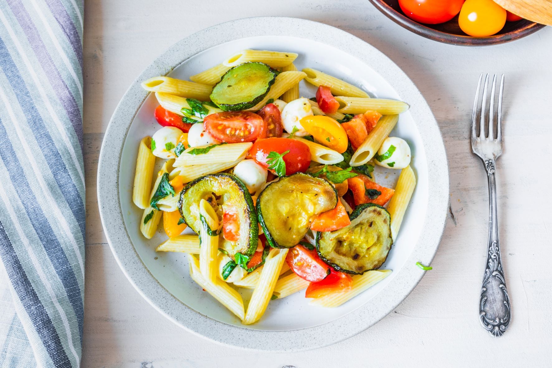 Grilled Veggie Pasta Salad | Herbal Magic Recipes