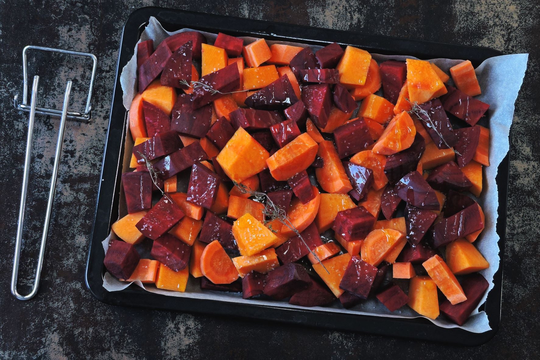 Maple Roasted Sweet Potatoes &amp; Beets | Herbal Magic Recipe