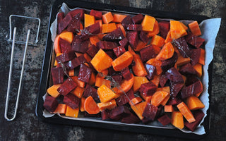 Try Herbal Magic's Maple Roasted Sweet Potatoes & Beets recipe as a side dish!