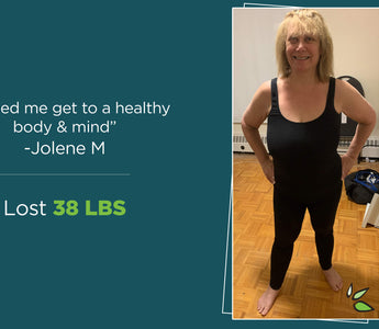 helped me get to a healthy body and mind jolene lost 38 pounds