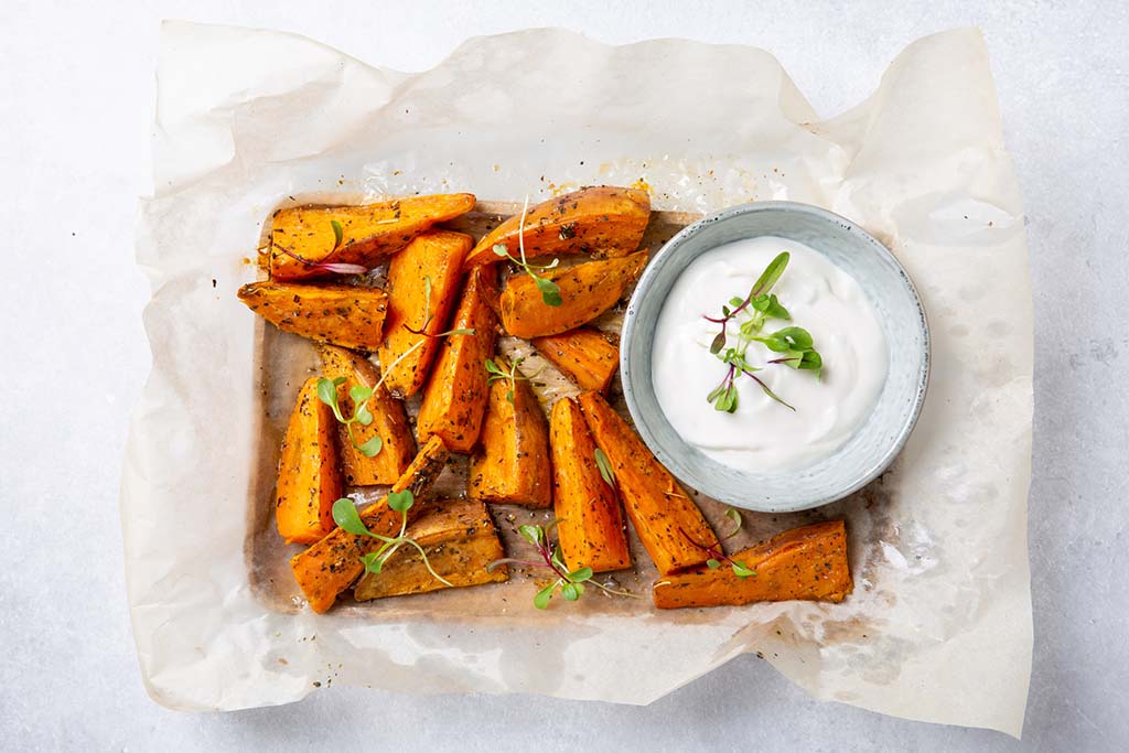 Yummy Yam Fries Recipe w/ Horseradish Dip Herbal Magic Recipes