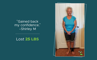 Shirley M shared that she "Gained back my confidence," when she was on the Herbal Magic Program! 