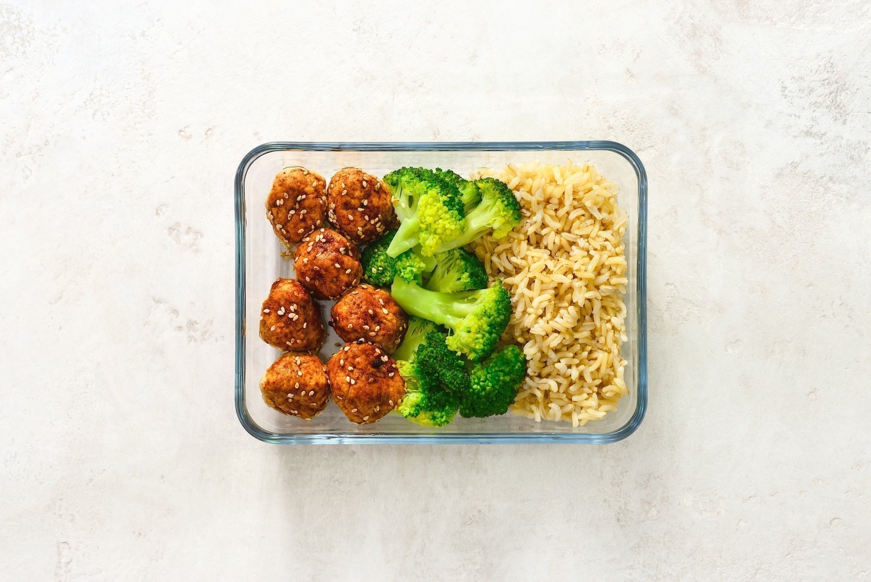 Chicken Meatball, Broccoli, & Rice Bowl | Herbal Magic Recipe