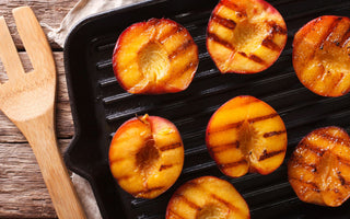 Try Herbal Magic's Juicy Grilled Peaches Recipe for dessert this summer!