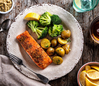 Try Herbal Magic's One Pan Simple Salmon & Vegetables Recipe!