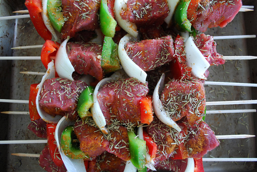 Steak & Veggie Kabobs Herbal Magic Recipes