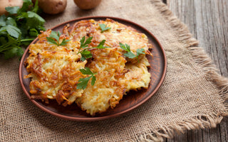 Enjoy Herbal Magic's Simple, Healthy Latkes Recipe during your family dinner to add a taste of tradition to the meal!