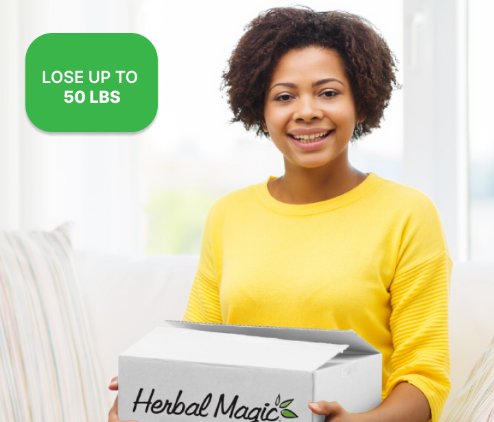 Herbal Magic's 6 Month Plan will help you lose up to 50 pounds!